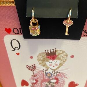 Coach Gold and Multicolor Earrings